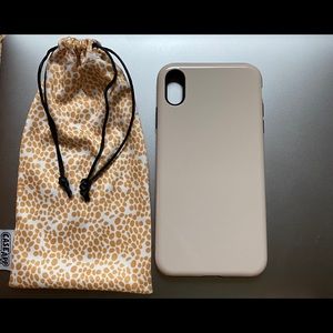 Beige iPhone XS Max Caseapp case